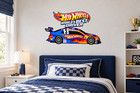 Customized Race Car Wall Decal Kids Room Decor Racecar Removable Sticker