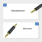 4-pole 3 5mm Male To Male Audio Jack Adapter  3 5mm Headphone Jack Converter