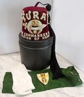 Vintage Murat Shriners Fez Commander - Legion Of Honor Heavily Jeweled With Case
