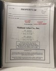 Midland Atlas Co  1997 Atlas Of Mountrail County  North Dakota Spiral-bound