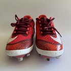 Nike Alpha Huarache Elite 4 Low Mens 11 Baseball Cleats Red white Dj6521-616 New