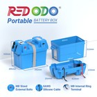 Redodo Group 24-27 Trolling Motor Battery Box Waterproof Case With Dc Port Used