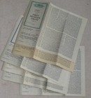 1920 First People s Trust Stock Certificates  lot Of Six 