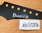 Ibanez J Custom Guitar Headstock Logo Instant Uv Dtf Decal 