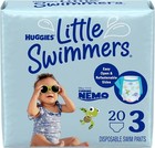 Huggies Little Swimmers Disposable Swim Diapers  Size 3 Small 2 Pack 40 Total