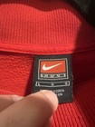 Vintage Nike Team Canada Hockey  1 4 Zip Fleece Pullover Sweatshirt Mens L