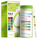 8-in-1 Aquarium Test Kit - 150 Strips For Freshwater   Saltwater  Quick Water Te