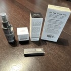 Supply Se Safety Razor Set Black W  Stand Brush Aftershave Mist   Blade