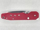 Rare Spyderco Smock Red G10 M390 Satin C240gprd Discontinued Exclusive