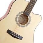 Open Box - 41-inch Beginner Cutaway Acoustic Guitar Package W  Gig Bag - Natural