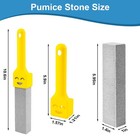 10 Pack Pumice Stone With 2 Handles Toilet Bowl Hard Water Cleaner Set