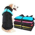 Winter Pet Dog Clothes Warm Big Dog Coat Puppy Clothing Waterproof Pet Vest Jack