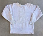 Vintage Single V Sweatshirt Size 19x23 Gray 50s 60s Ohio State Buckeyes Osu Ncaa