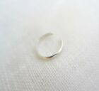 Women s Adjustable Toe Ring Solid Metal 925 Sterling Silver White Gold Plated
