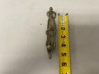 Antique  Vintage- Brass Boat- Men Rowing Boat - 6 5 l 