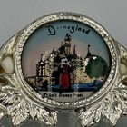 Vintage Disneyland Cut Glass Ashtray Trinkets Mickey Mouse Castle Walt Disney