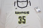 New Men s Azzi Fudd Wings White Jersey Size Large