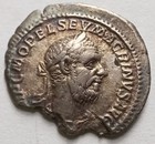 Macrinus Ar Denarius Ad 217 Felicitas Caduceus Ric 21c Roman Coin