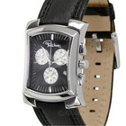 Roberto Cavalli Mens Tomahawk Chronograph Dress Watch  Black Dial  Leather Band