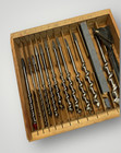 Vintage Irwin Auger Drill Bit Set 13 Piece With Wooden Case