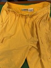 Pga Tour Collection Men s Yellow Swim Trunks L Cargo Pockets Drawstring Lined