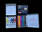 Art Set Of 2 Holbein Acrylic Gouache 5 Primary 12ml   Caran D ache 10 Neocolor