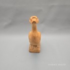 Vtg Gb Glen Brown North Carolina Hand Carved Goose Figurine 10  Brasstown Art