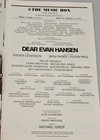 Dear Evan Hansen Nyc Broadway Playbill Taylor Trensch July 2018