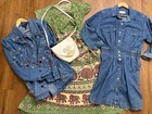 27pc Bohostyle   Vtg Womens Clothing Lot Resell  tapestry Embroidery denim indie