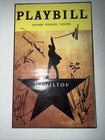 Hamilton Hamilten 10th Anniversary Broadway Signed Playbill 2025 X6 Trey Curtis