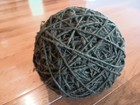 Handspun Olive Wool Yarn Huge Ball 1 Lb 1 6 Oz Aran Weight Army Green Single Ply