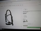 Dy on English Collection Large Crank Noseband Bridle W  Flash In Brown Full Size