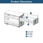 Dual Drawer Truck Bed Toolbox Jeep Gladiator Tacoma Colorado Canyon 5 2 Lockable