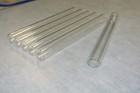 Lot Of 6 New Large Glass Test Tubes  Borosilicate  heat Resistant  16 X 150mm