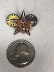Us Army Officers Eagle Crest Star Pin N s  Meyer New York Vintage Military
