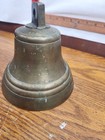 Antique Vintage Brass Bell Nautical Marine Ship Boat Dinner School