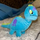 Neopets Mcdonalds Blue Chombi Dinosaur Dino 2004 Plushie 4  Plush