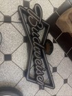 Budweiser Bow Tie Sign 2008 28   x72   rare Large Size Led Converted