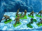 Ww2  Lot 23   British Army Plastic Vintage 1 32 Rare        