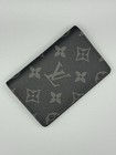 Louis Vuitton Pocket Organizer Wallet M61696 Monogram Eclipse Black