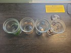 Vintage 1988 Welch   s Dinosaur Jelly Jar Glasses   Set Of 4 Collectible Cups 