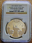 2012 Israel S2ns daniel In The Lions Den silver Coin pf 69 Ultra Cameo-ngc
