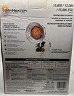 Mr  Heater 15k Btu Single Tank Top Portable Propane Heater  Silver