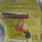Furminator Long Hair Deshedding Tool For Medium Dogs  All Breeds  orange 