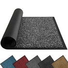  Front Door Mat  Dirt Trapper Welcome Mat For 32 l X 20 w X 0 3 th Black gray