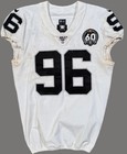 Clelin Ferrell Game Worn    12 01 19 Oakland Raiders      nike Nfl Jersey     vs  Chiefs