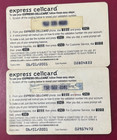 Philippines Phone Card Extelcom Express Cellcard 100   250 Pesos