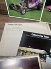 Vintage Colors For Cars Joe Andersen Bob Reisner Custom Car Paint Ephemera Lot
