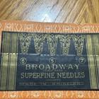 Vintage Lot 3 Sewing Susan Gold Eyed Needle United Stamps Broadway Needle Books