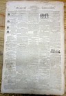 1805 Newspaper W Illustrated Ad For Coach Frm Philadelphia To New York To Boston